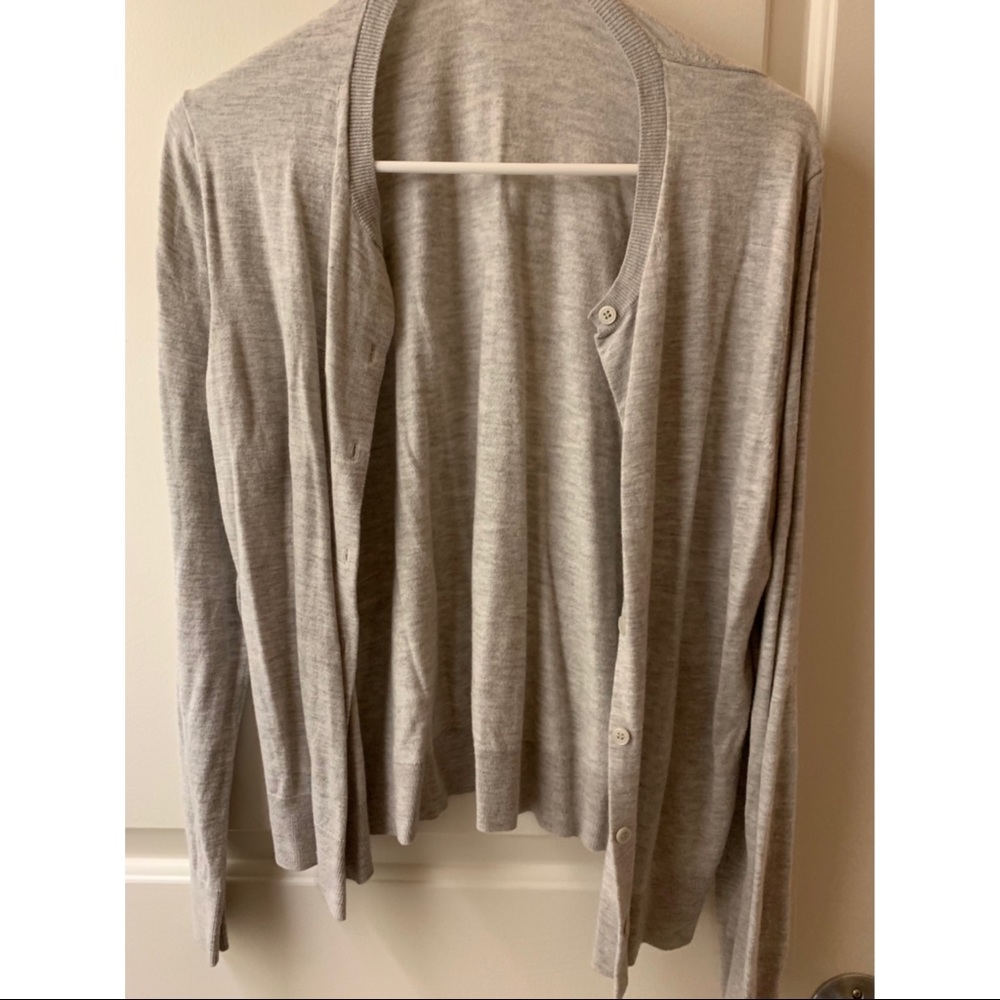 Tan Button Down Loft Cardigan